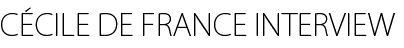 Cécile De France